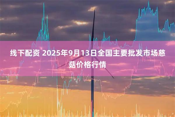 线下配资 2025年9月13日全国主要批发市场慈菇价格行情
