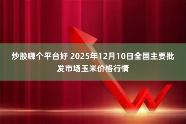 炒股哪个平台好 2025年12月10日全国主要批发市场玉米价格行情