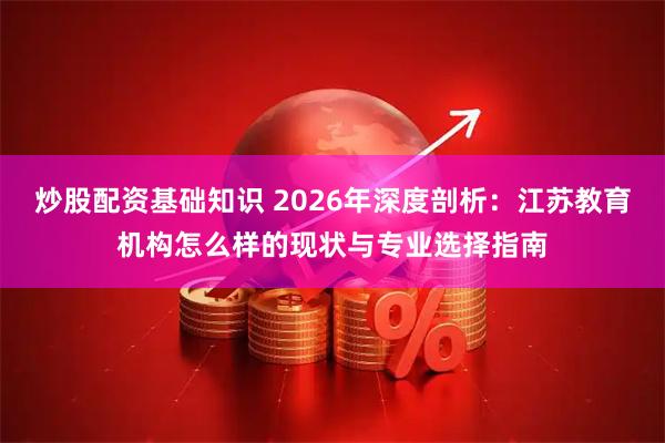 炒股配资基础知识 2026年深度剖析：江苏教育机构怎么样的现状与专业选择指南